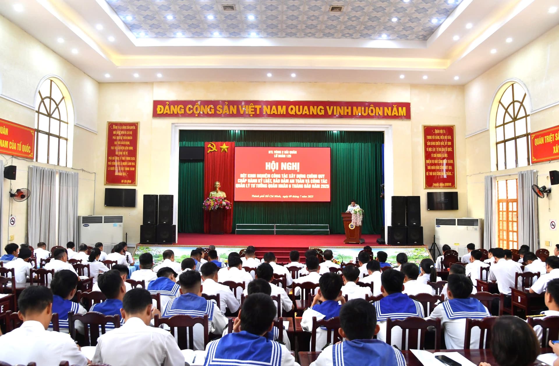 Lữ đoàn 125 rút kinh nghiệm công tác xây dựng chính quy, quản lý kỷ luật, bảo đảm an toàn