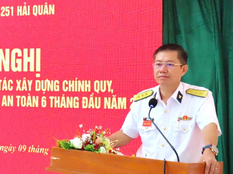 Trung đoàn 251 rút kinh nghiệm xây dựng chính quy, chấp hành kỷ luật và bảo đảm an toàn