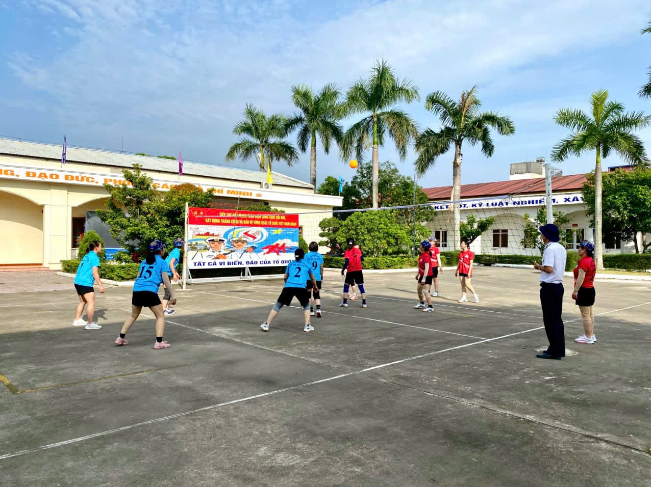 Nhà máy X56 thi đấu thể thao