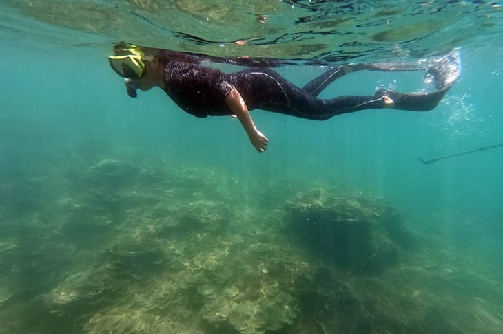 Cô gái có tình yêu đặc biệt với biển