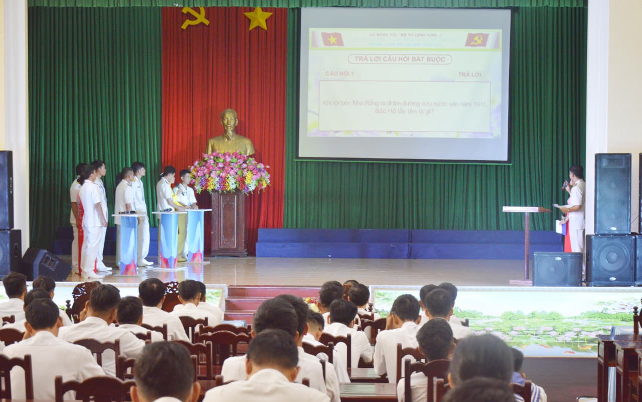 Lữ đoàn 125: Hội thi tuyên truyền học tập và làm theo tư tưởng, đạo đức, phong cách Hồ Chí Minh