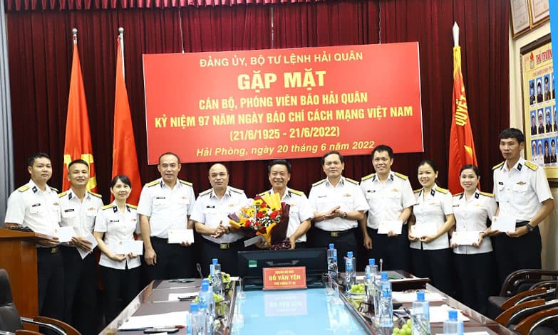 Lời cảm ơn của Báo Hải quân