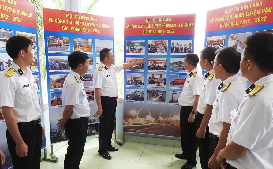 Hải đoàn 128 tổng kết thực hiện Nghị quyết 765 của Quân ủy Trung ương