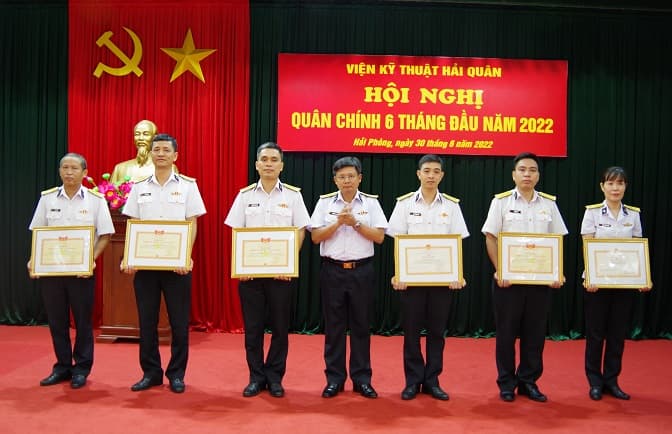 Viện Kỹ thuật Hải quân: Hội nghị Quân chính 6 tháng đầu năm 2022