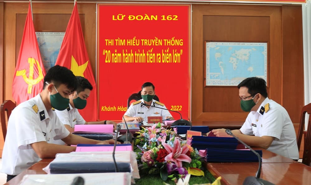 Hơn 600 bài dự thi tìm hiểu truyền thống Lữ đoàn 162