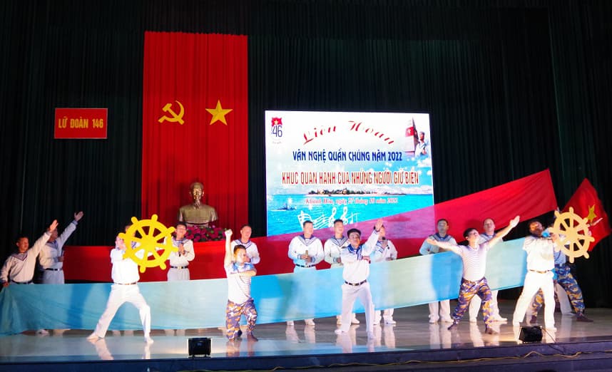 Các đơn vị Vùng 4 liên hoan văn nghệ quần chúng năm 2022