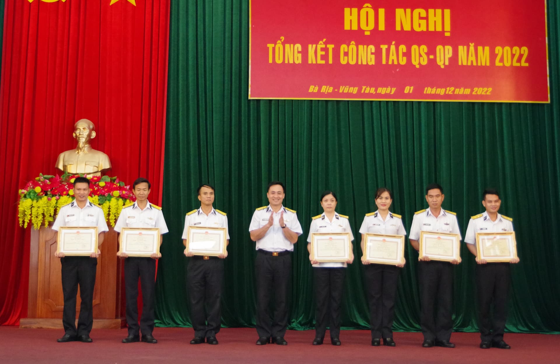 Lữ đoàn 171 tổng kết công tác quân sự, quốc phòng năm 2022