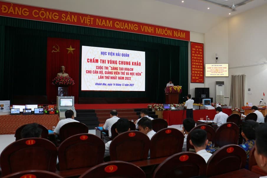 Học viện Hải quân: Tổng kết cuộc thi “Sáng tạo khoa học và công nghệ cho cán bộ, giảng viên trẻ và học viên”