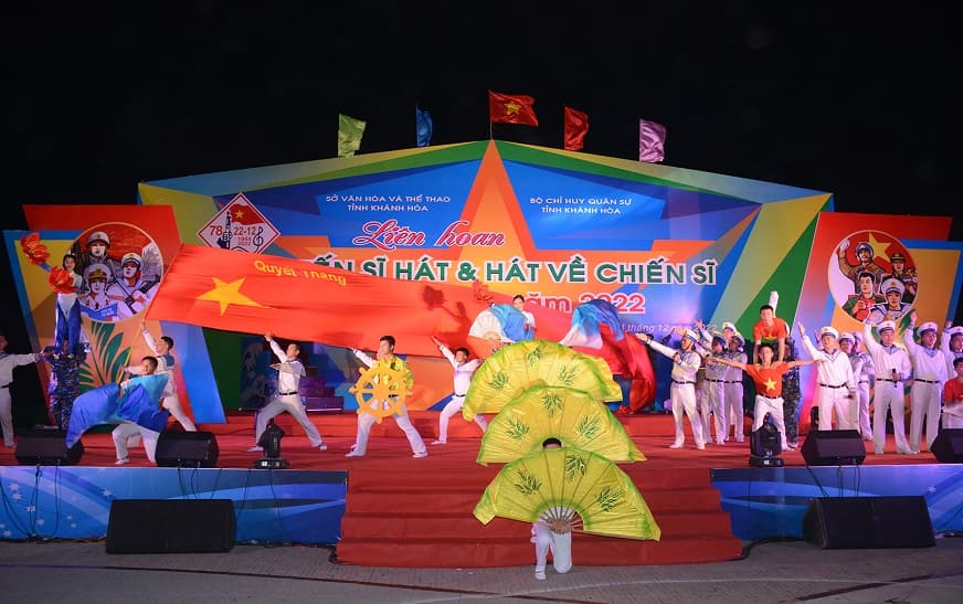 Khai mạc liên hoan “Chiến sĩ hát và hát về chiến sĩ” tỉnh Khánh Hòa lần thứ 31
