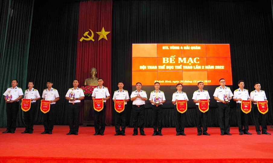 Vùng 4 bế mạc Hội thao thể dục thể thao năm 2022