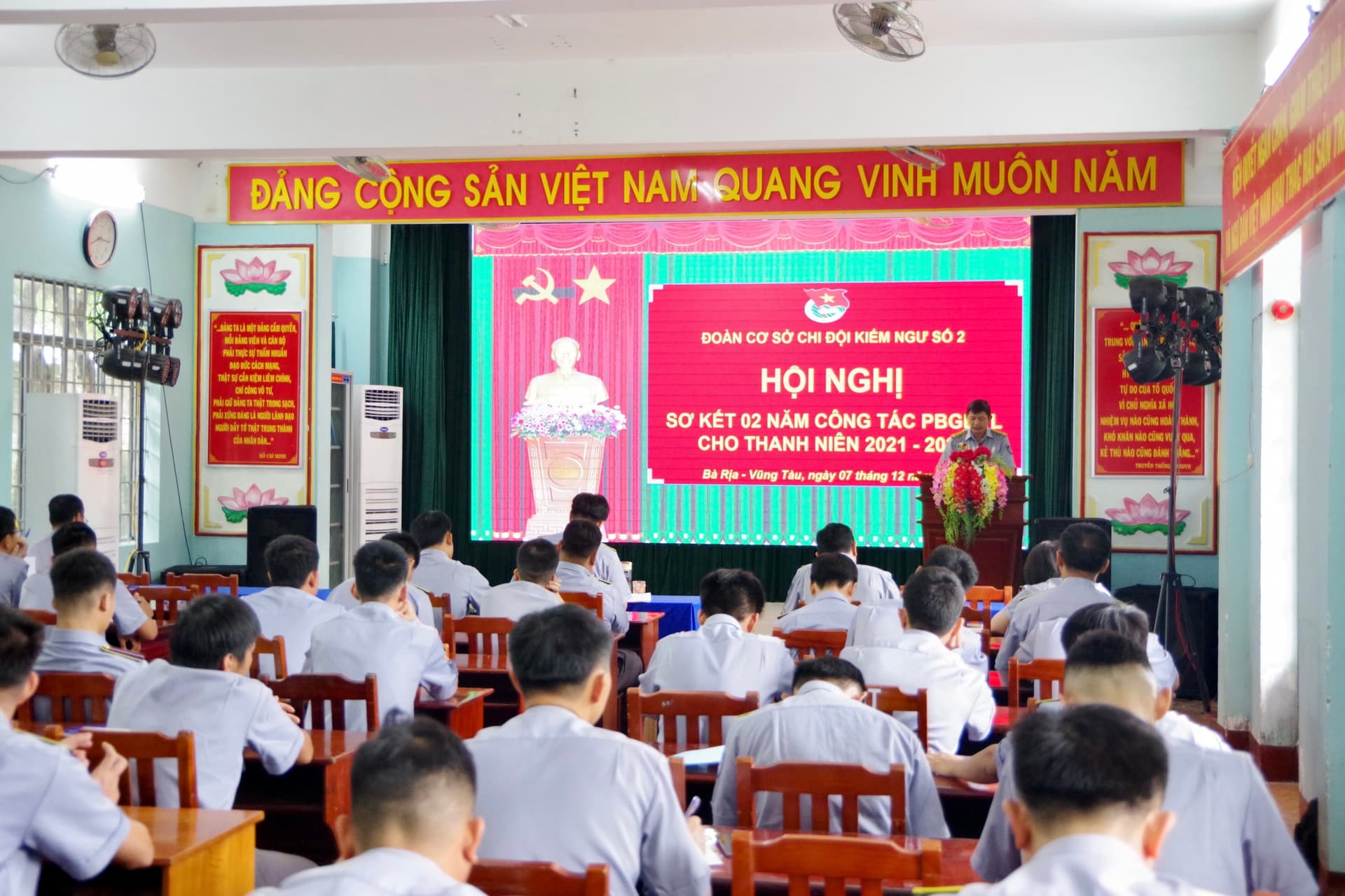 Chi đội Kiểm ngư số 2: Sơ kết 2 năm công tác phổ biến, giáo dục pháp luật cho thanh niên