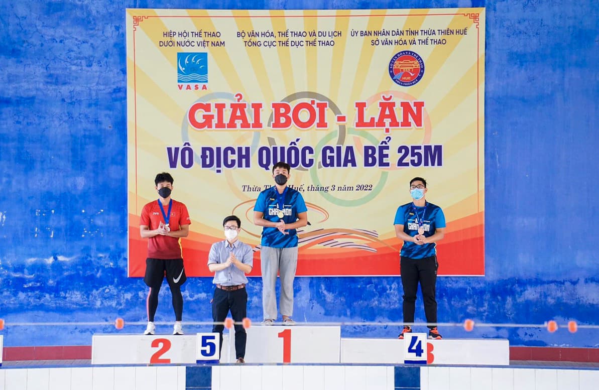 Trung tâm Thể dục thể thao Quốc phòng 5 giành 6 Huy chương Bạc nội dung lặn