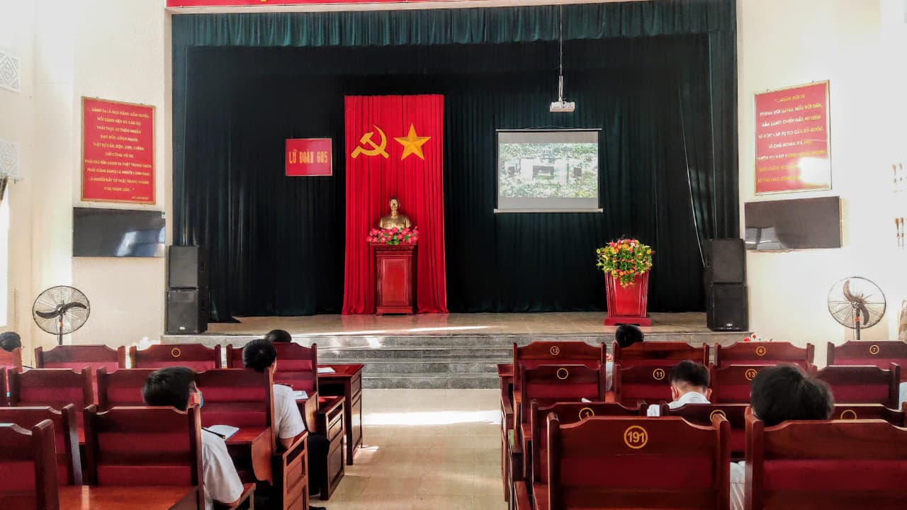 Lữ đoàn 685 tập huấn công tác quân sự năm 2022