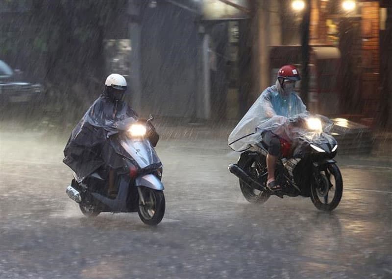 Bắc Bộ, Bắc Trung Bộ mưa dông, đề phòng lũ quét và sạt lở đất