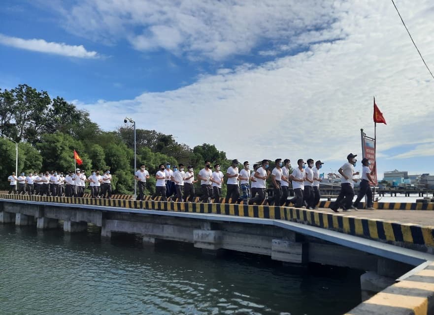 Chi đội Kiểm ngư số 2: Hưởng ứng Ngày chạy thể thao CISM