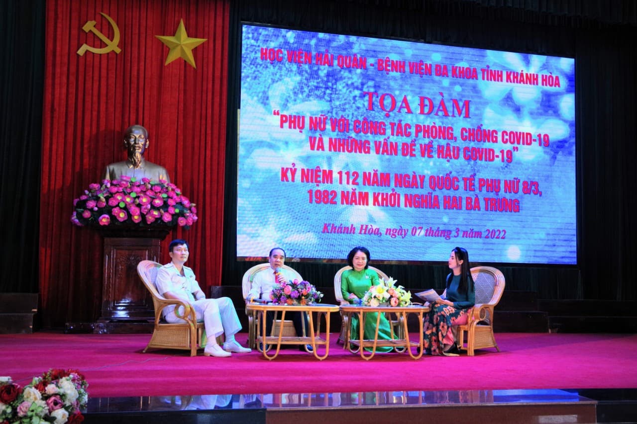 Tọa đàm “Phụ nữ với công tác phòng, chống Covid-19 và những vấn đề về hậu Covid-19”