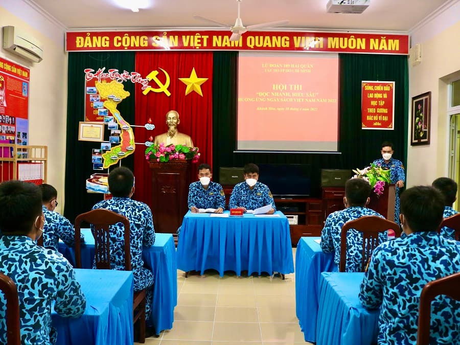 Tàu ngầm 183-TP. Hồ Chí Minh hưởng ứng Ngày sách Việt Nam năm 2022