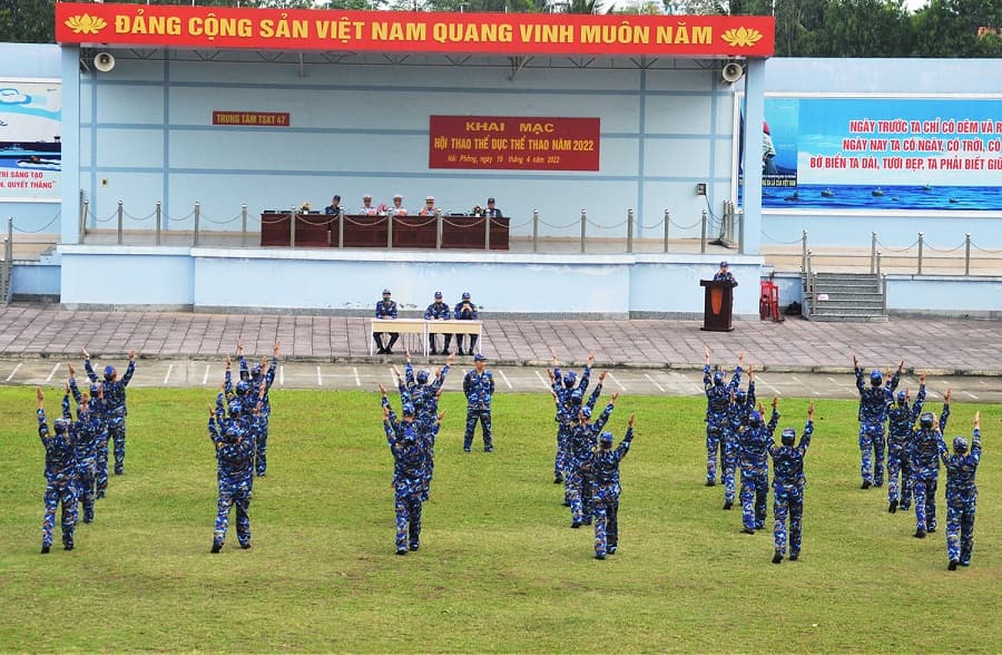 Trung tâm 47: Khai mạc hội thao thể dục thể thao năm 2022
