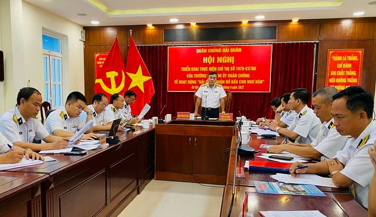 Hội nghị triển khai hoạt động “Hải quân nhận đỡ đầu con ngư dân” tại Vùng 2