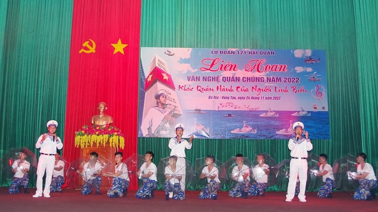 Lữ đoàn 171: Liên hoan văn nghệ quần chúng năm 2022