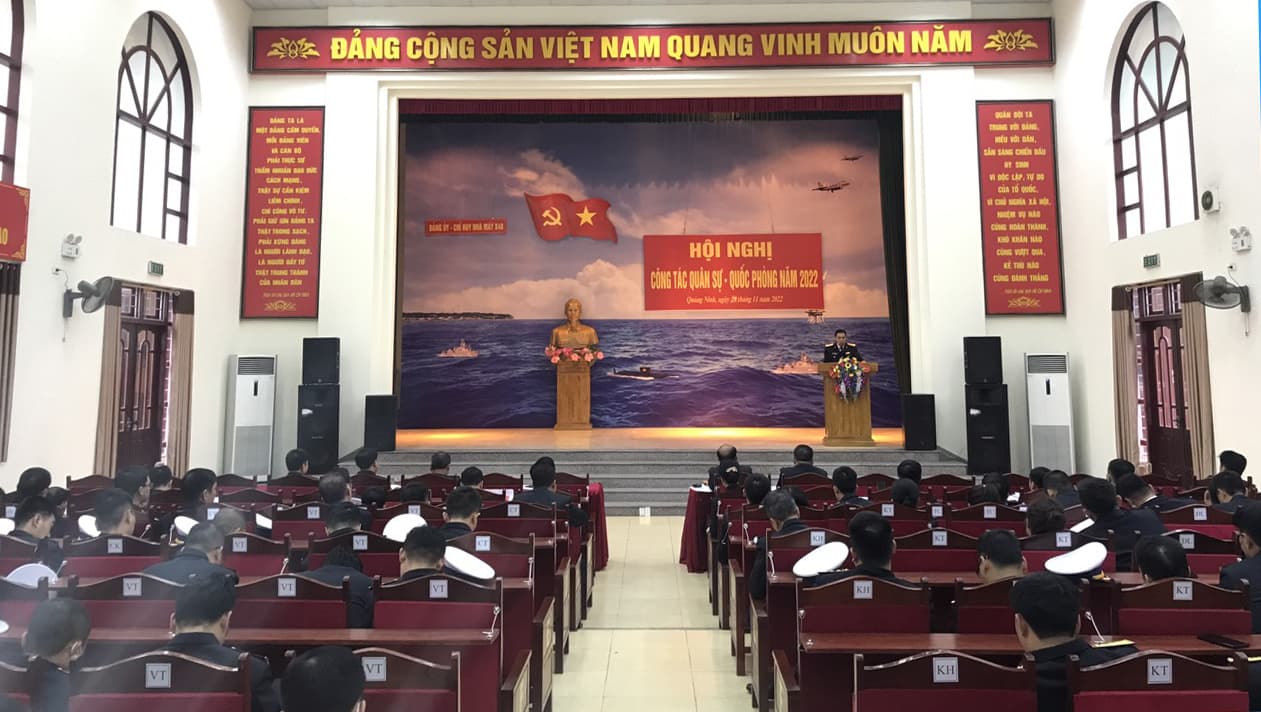 Nhà máy X48: Hội nghị công tác quân sự-quốc phòng năm 2022