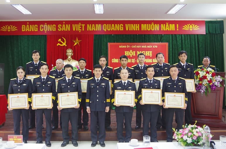 Nhà máy X70: Hội nghị công tác quân sự-quốc phòng