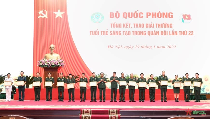 Tổng kết, trao Giải thưởng Tuổi trẻ sáng tạo trong quân đội lần thứ 22
