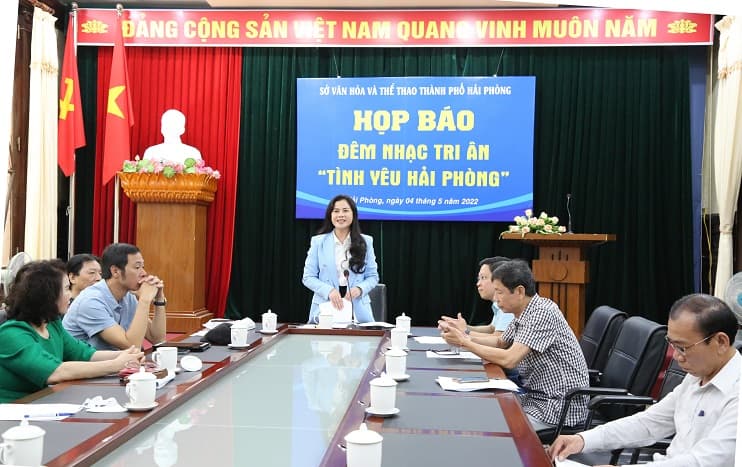 Đêm nhạc “Tình yêu Hải Phòng” sẽ diễn ra vào tối 7/5