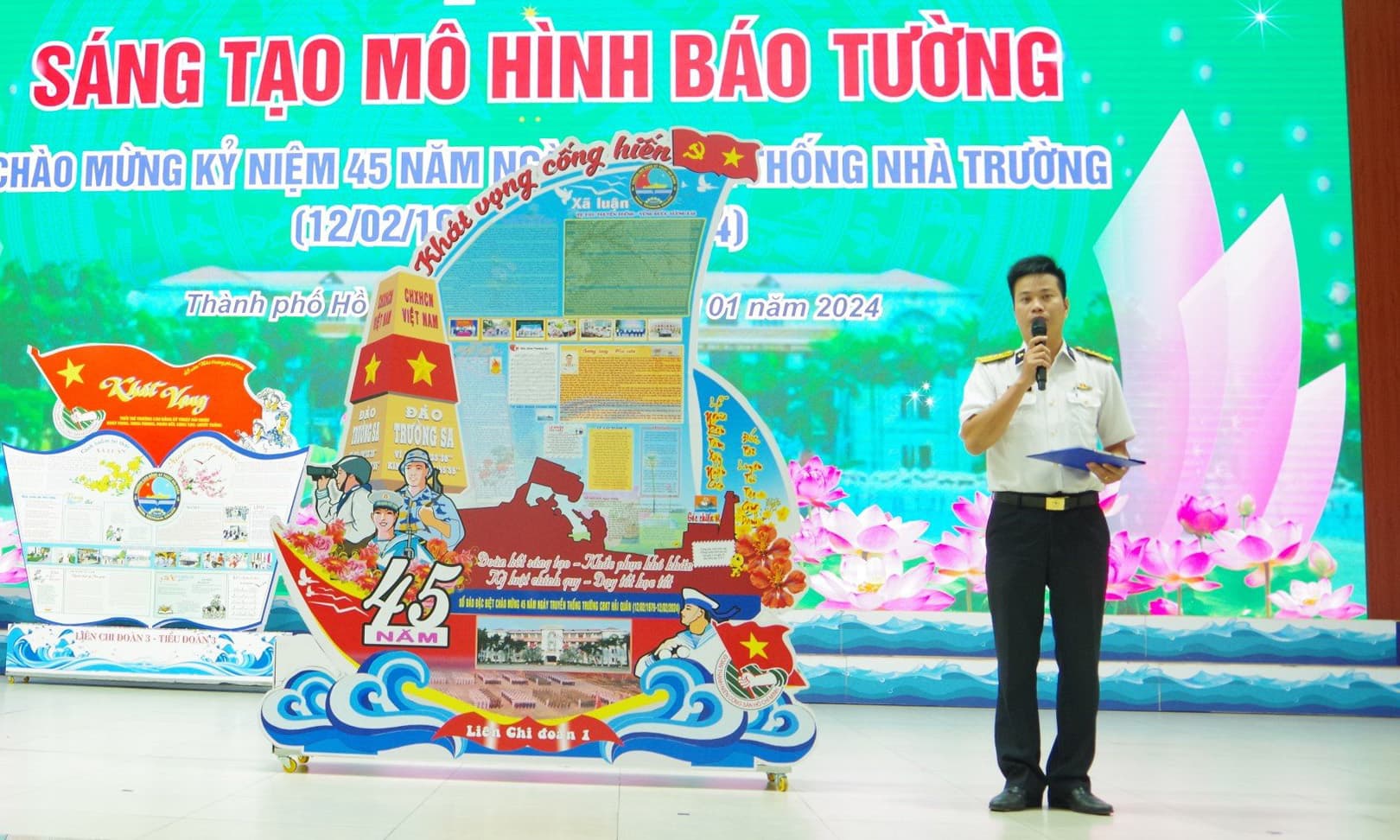 Hội thi sáng tạo mô hình báo tường