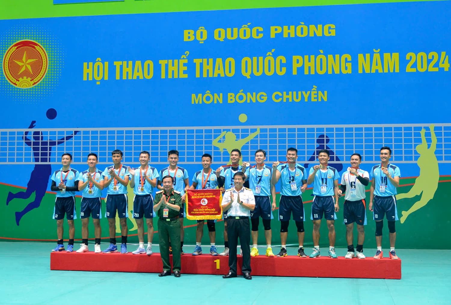 Đội tuyển bóng chuyền Quân chủng Hải quân vô địch toàn quân