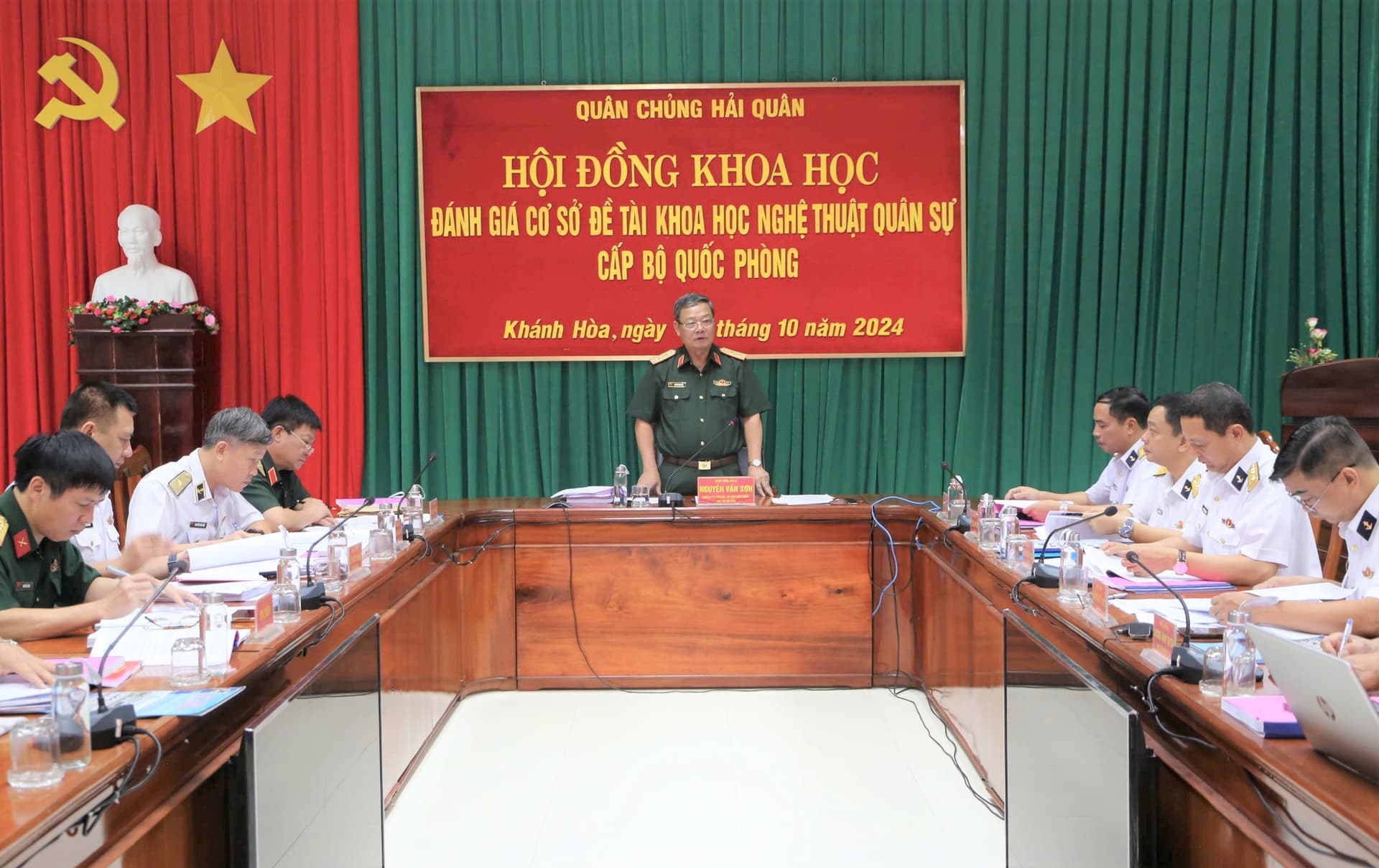 Đánh giá cơ sở đề tài nghệ thuật quân sự cấp Bộ Quốc phòng