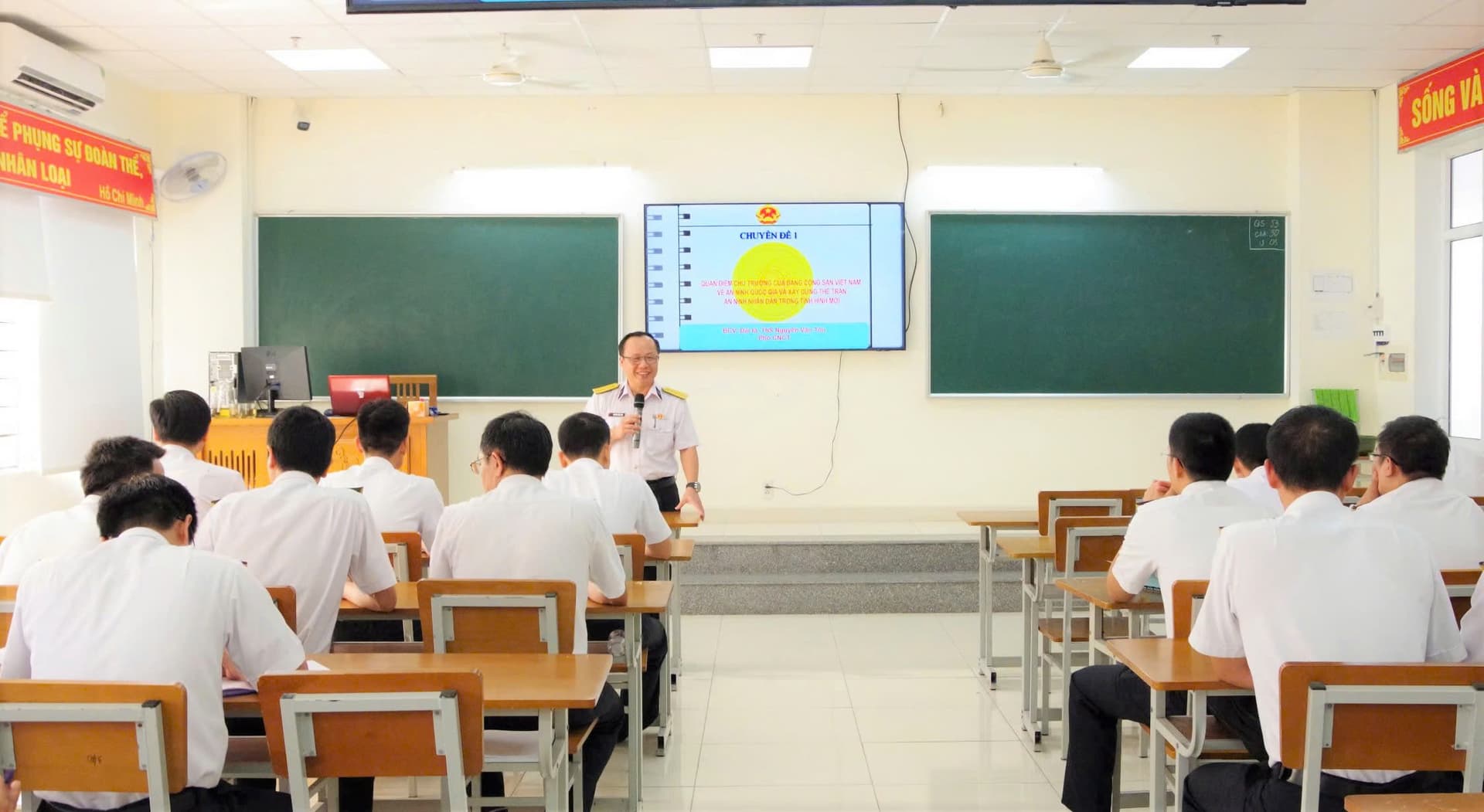 Học viện Hải quân: Khai mạc lớp bồi dưỡng kiến thức quốc phòng và an ninh năm 2024