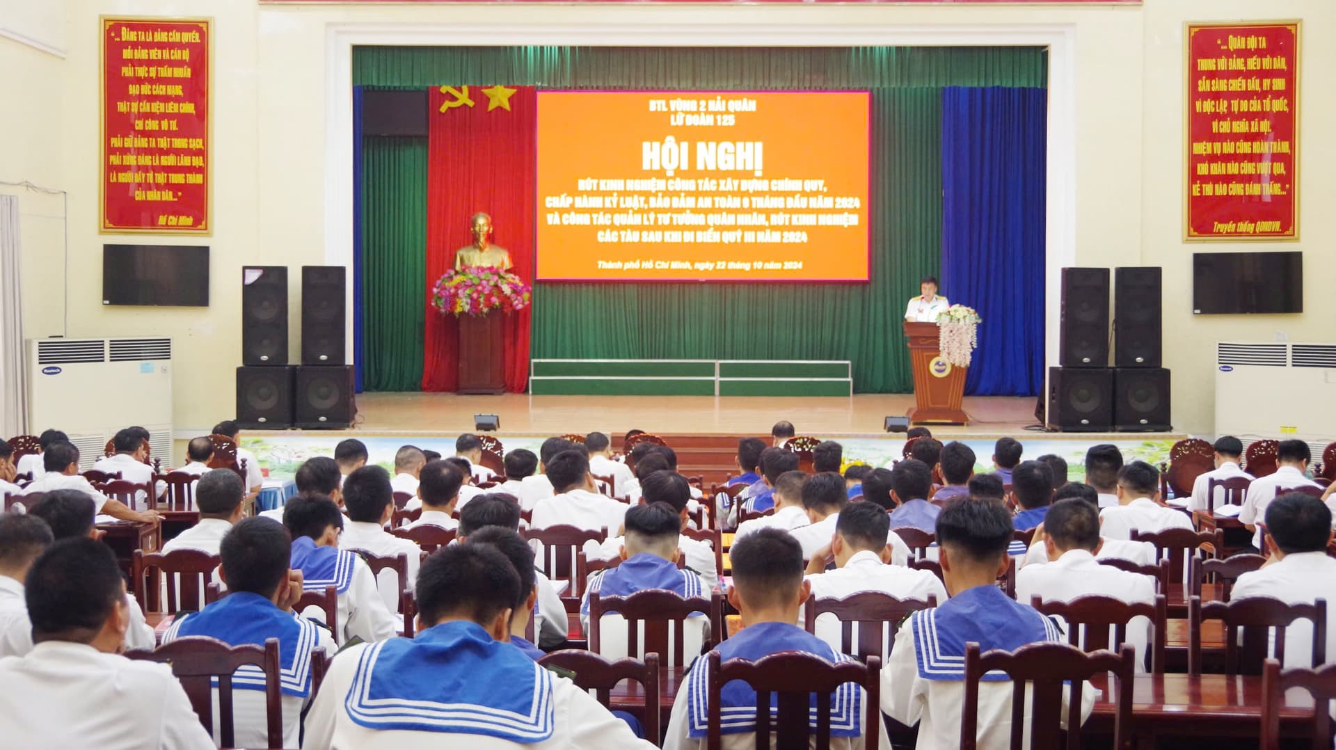 Lữ đoàn 125 rút kinh nghiệm xây dựng nền nếp chính quy, chấp hành kỷ luật, bảo đảm an toàn