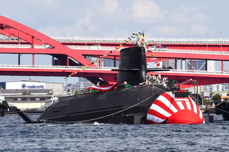 Nhật Bản có tàu ngầm mới