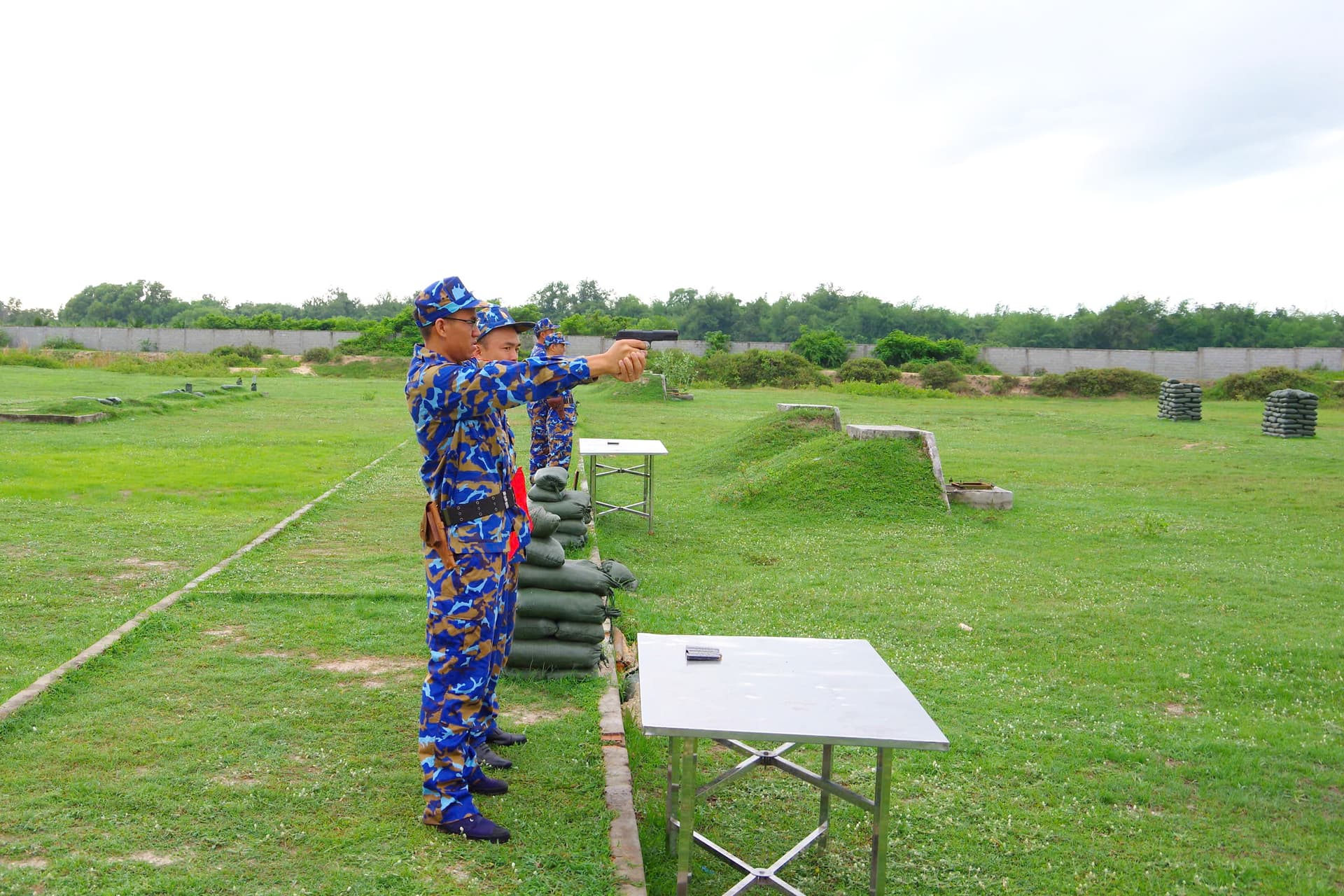 Lữ đoàn 685 kiểm tra bắn đạn thật năm 2024