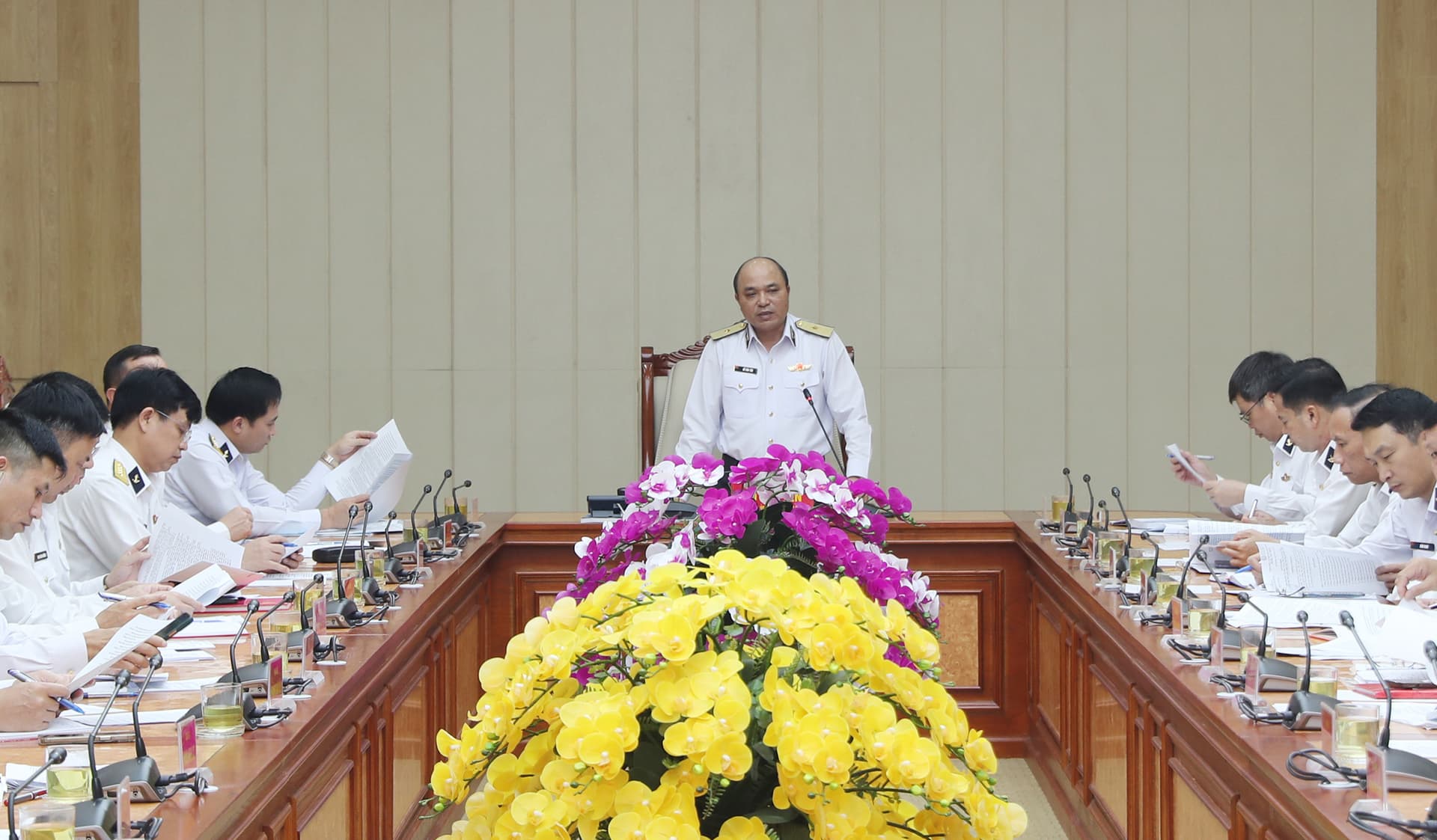 Triển khai công tác chuẩn bị kỷ niệm 70 năm Ngày thành lập Quân chủng Hải quân