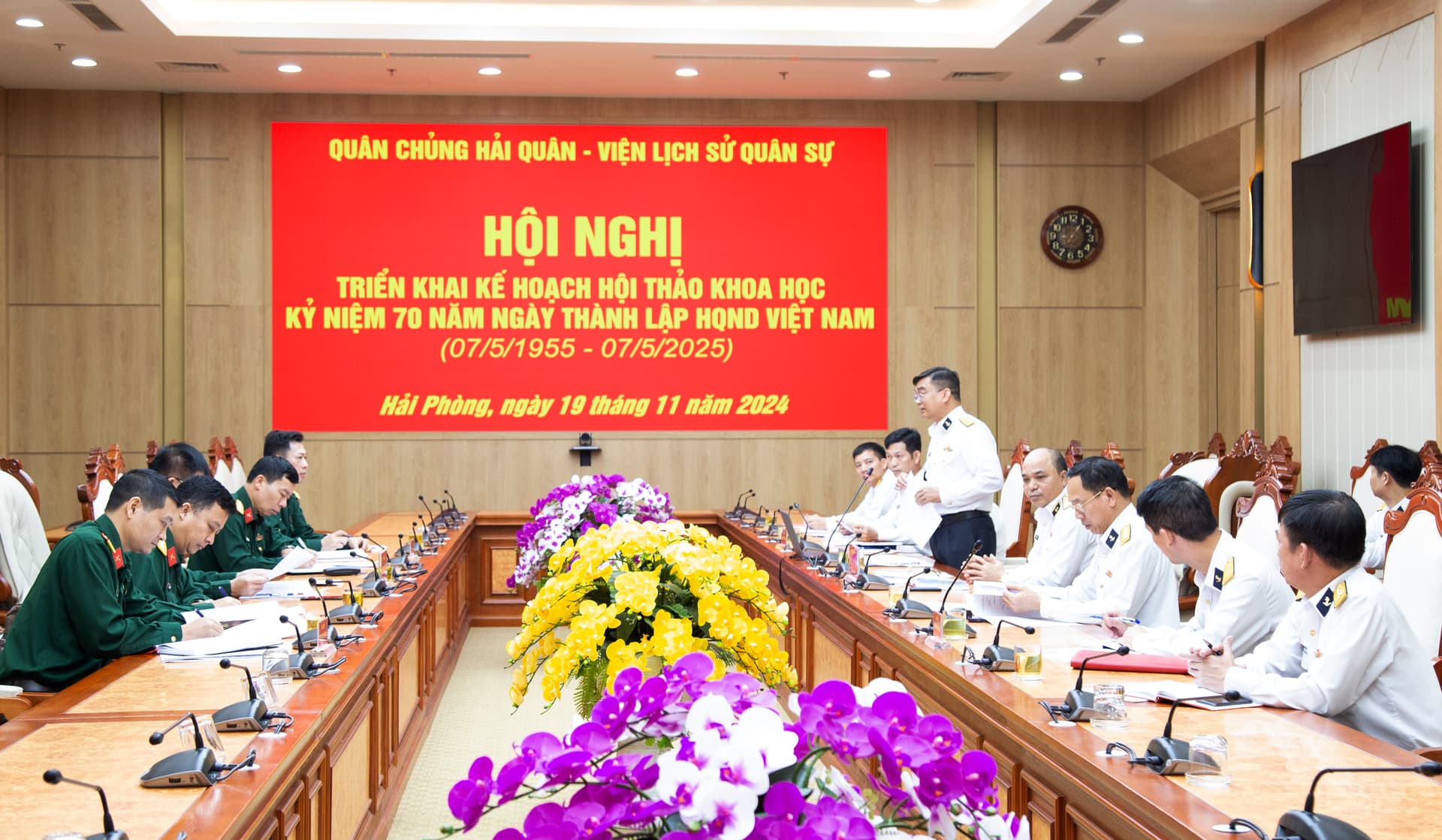 Hội thảo khoa học kỷ niệm 70 năm Ngày thành lập HQND Việt Nam sẽ diễn ra vào cuối tháng 4/2025