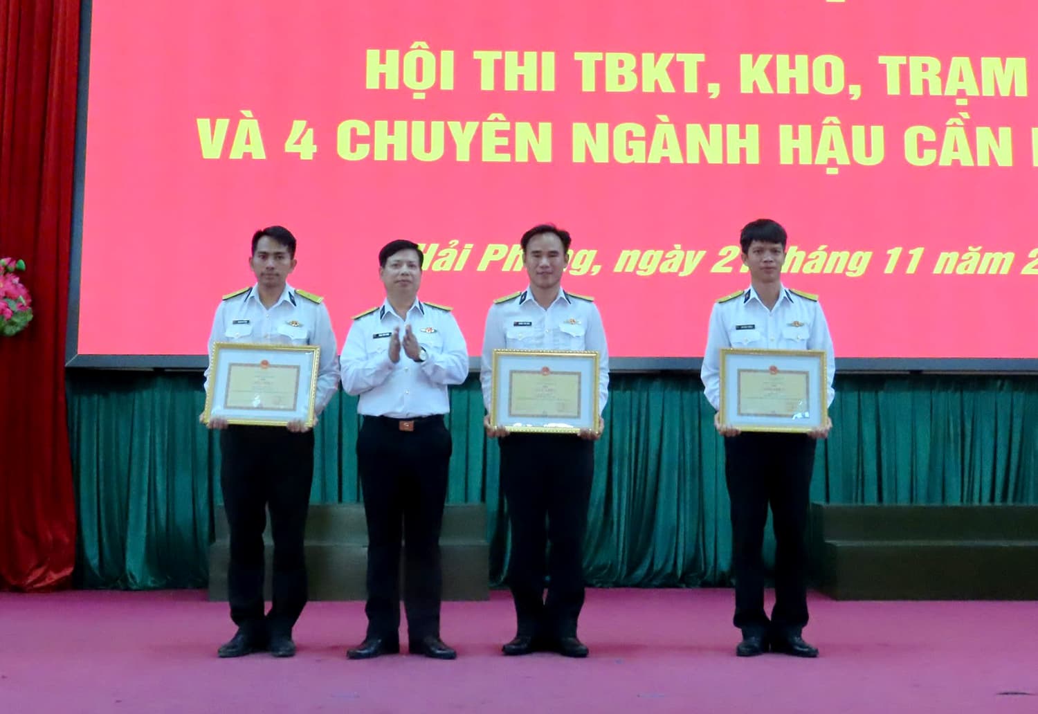 Lữ đoàn 679 bế mạc Hội thi VKTBKT, kho trạm tốt và 4 chuyên ngành hậu cần năm 2024