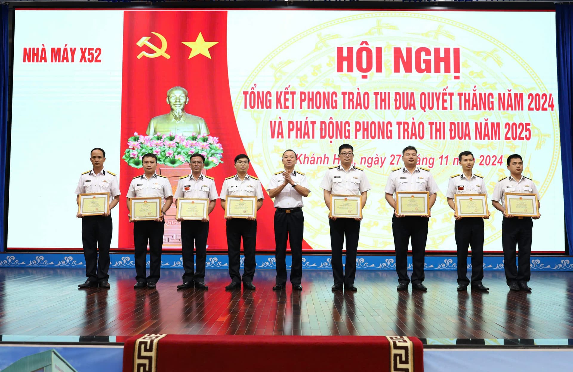 Nhà máy X52: Hội nghị công tác quân sự - quốc phòng năm 2024