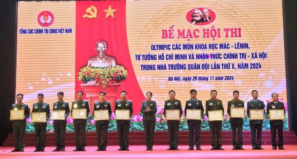 Học viện Hải quân tham gia Hội thi Olympic các môn khoa học Mác - Lê nin