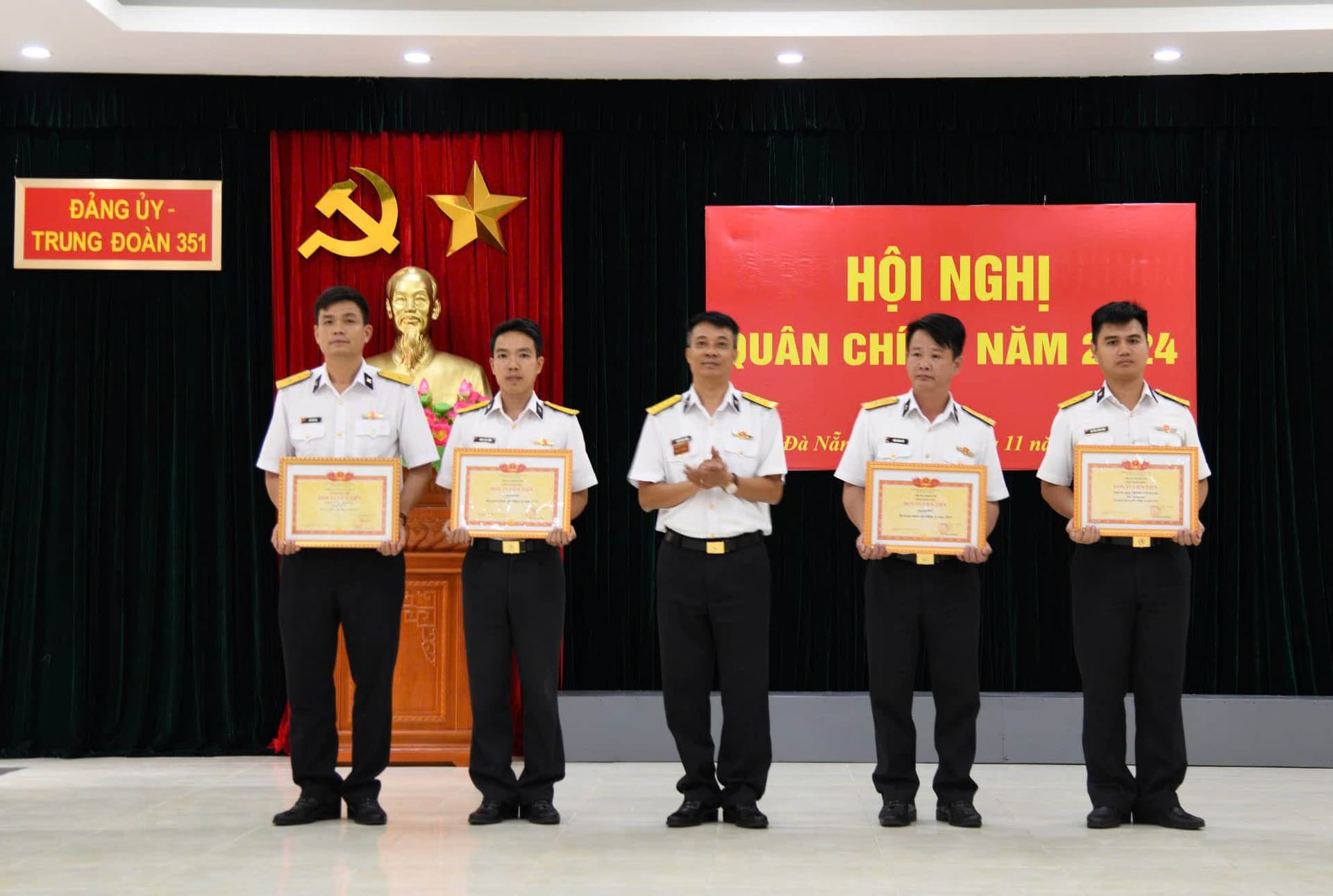 Trung đoàn 351: Hội nghị Quân chính năm 2024