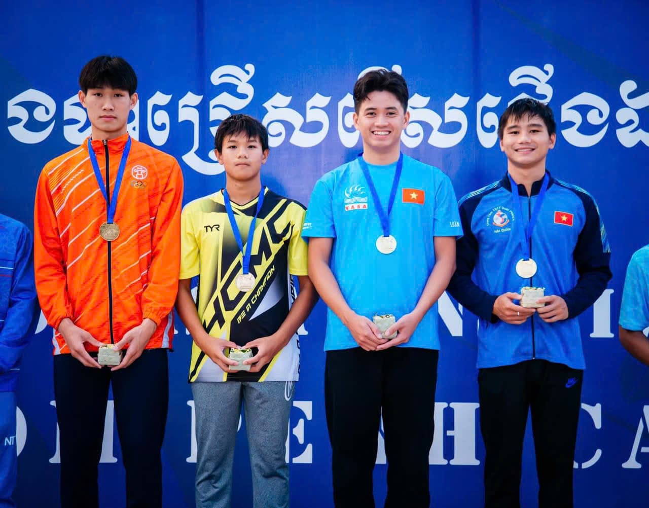 Trung tâm TDTT Quốc phòng 5: Giành 2 Huy chương Vàng tại Giải vô địch lặn Đông Nam Á