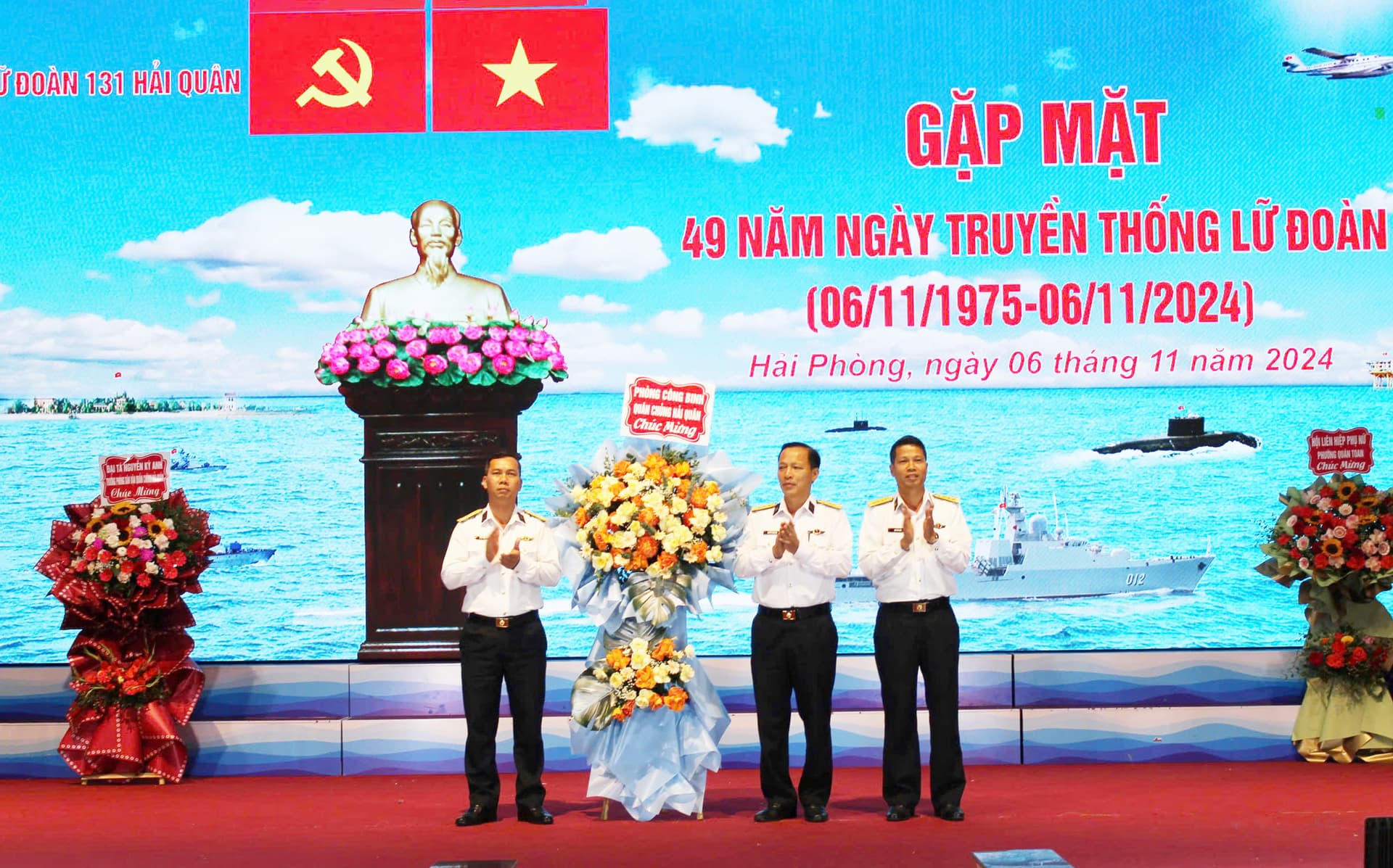 Lữ đoàn 131 gặp mặt nhân kỷ niệm 49 năm Ngày truyền thống