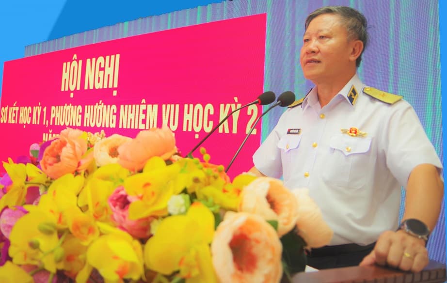 Học viện Hải quân sơ kết học kỳ I, năm học 2023-2024