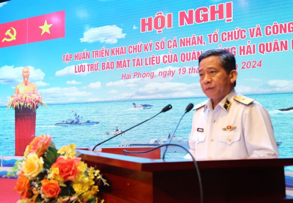 Hội nghị tập huấn triển khai chữ ký số và công tác văn thư, lưu trữ