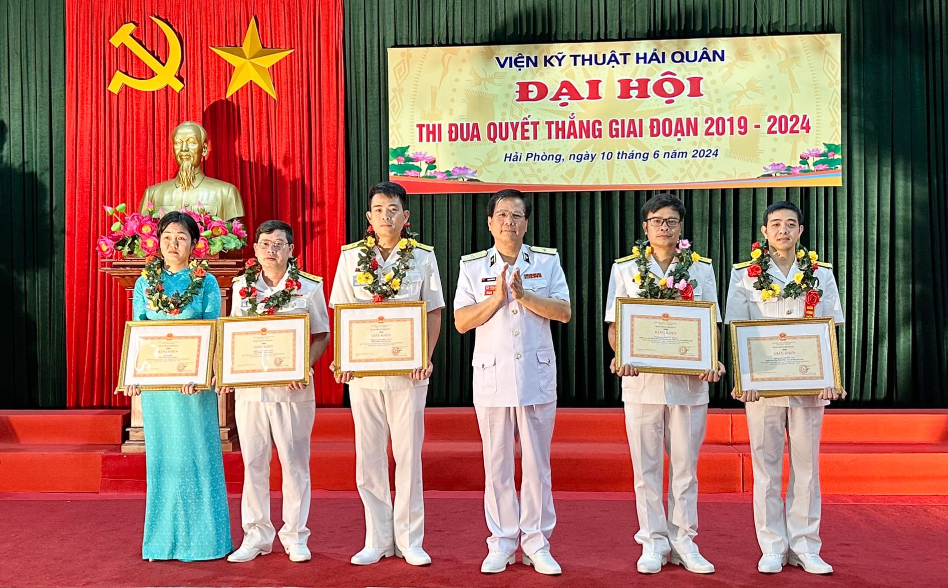 Viện Kỹ thuật Hải quân: Đại hội thi đua Quyết thắng giai đoạn 2019-2024