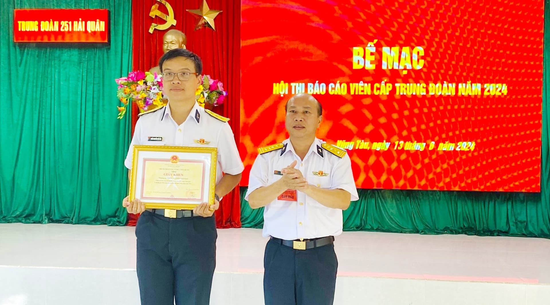 Trung đoàn 251: Hội thi báo cáo viên năm 2024