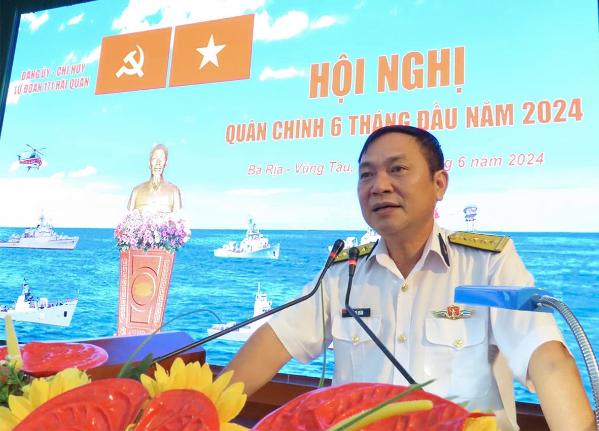 Lữ đoàn 171 hoàn thành tốt nhiệm vụ 6 tháng đầu năm 2024