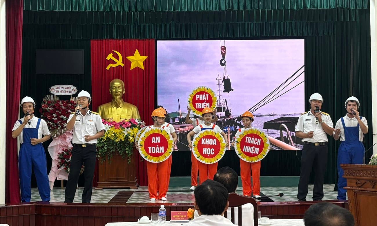 Công ty TNHH Một thành viên Hải sản Trường Sa: Hội thi cán bộ công đoàn giỏi năm 2024