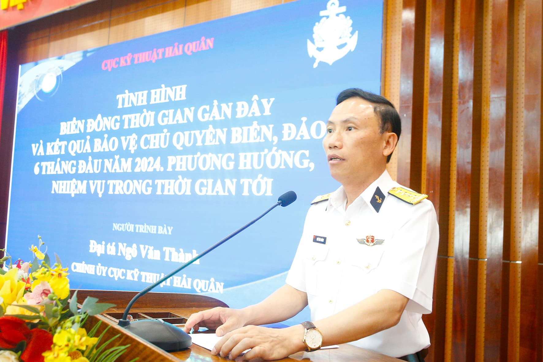 Cục Kỹ thuật Hải quân thông tin chuyên đề về biển, đảo tại tỉnh Phú Yên